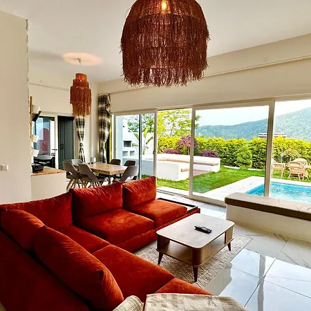 Villa Sakarya Memnuniye De 2 1 Salon Isitma Havuzlu , Muhafazakar , Soemineli , Jakuzili 6 Kisilik Tatil Villasi Sapanca
